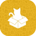 gato gordo delivery android application logo